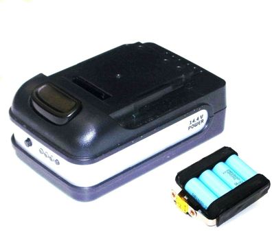 Zellentausch für Toolson Akku 14,4 V Pro-AS mit 1,3 Ah Li Samsung Zellen