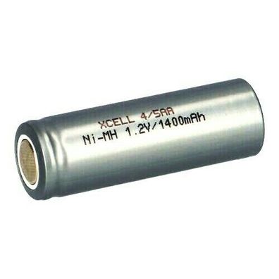 XCELL, NiMh Akku Industriezelle, 4/5AA 43x14,5mm, 1,2V/1400mA