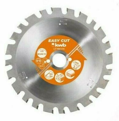 kwb Easy-Cut Kreissägeblatt 586133 (184 x 20 mm, 30 Zähne, Spezial-Wechselzahn,