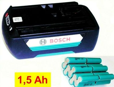 Reparatur / Zellentausch für Bosch Akku 36 V 1,3 Ah mit 1,5 Ah 1500 mAh