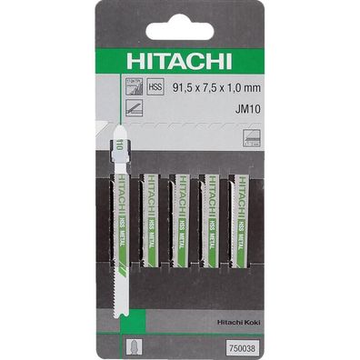 Hitachi Stichsägeblatt JM10 5 Stück 750038 f. Bosch , Makita , Dewalt, Metabo,