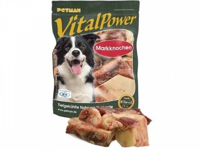 Petman Vital Power Markknochen Hundefutter 1000 g (Inhalt Paket: 6 Stück)
