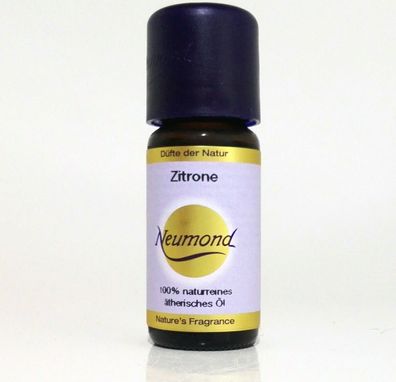 Zitrone Zitronenöl ätherisches Öl 100% naturrein Neumond 10ml