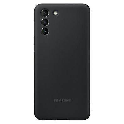 Samsung EF-PG996 Silikon Case für G996F Galaxy S21+ - Schwarz