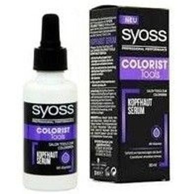 Syoss Colorist Salon Tools Kopfhaut Serum Hautfeuchtigkeit Gleichgewischt gehalten