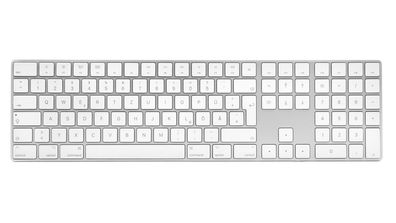 Apple Magic Keyboard with Numeric Keypad Tastatur MQ052D/ A - deutsch ohne Lightning