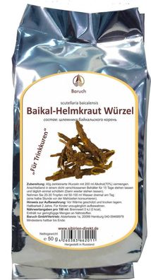 Baikal-Helmkraut Wurzel - (Scutellaria baicalensis) - 50g