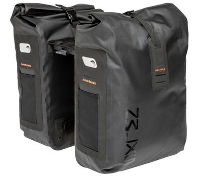 new looxs Doppelpacktasche Varo Double Racktime SnapIT schwarz 40 Liter