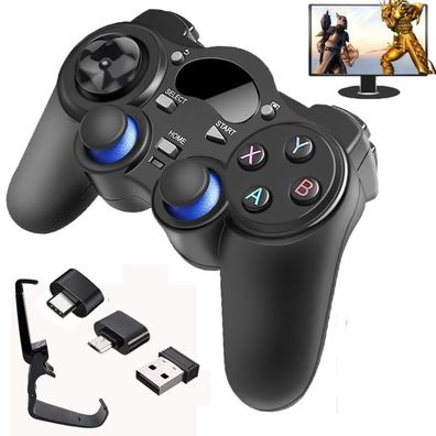 2,4 g Controller Gamepad Android Wireless Joystick Joypad mit otg Konverter für PS3