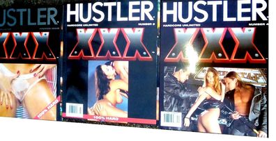 Rarität 3er Pack Hustler XXX; Unlimited Vol. 01 No 2 No 4 US-Originalausgabe.