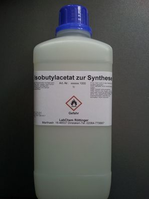 Isobutylacetat Essigsäureisobutylester 1l