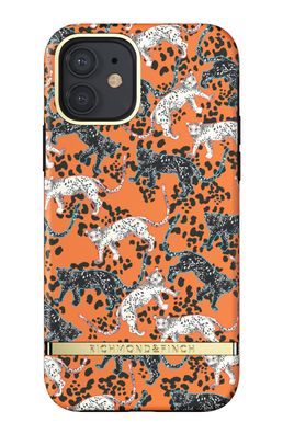 Richmond & Finch Orange Leopard für Apple iPhone 12 Pro - Orange