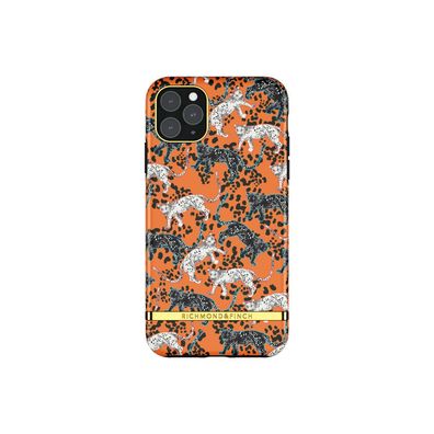 Richmond & Finch Orange Leopard für Apple iPhone 11 Pro Max - Orange