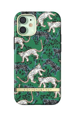 Richmond & Finch Green Leopard für Apple iPhone 12 mini - Grün