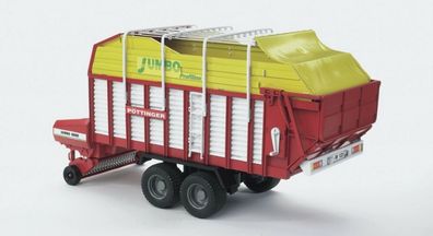 Bruder 02214 Ladewagen Pöttinger Jumbo Heuwagen für Traktor Anbaugeräte 2214 Neu