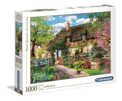 Clementoni 39520 Das alte Häuschen Cottage Puzzle 1000 Teile High Quality Neu