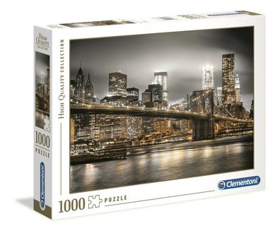 Clementoni 39366 New York Skyline Puzzle 1000 Teile High Quality Neu