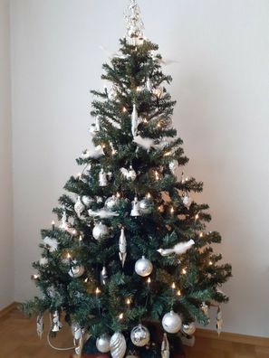 künstlicher Weihnachtsbaum, Christbaum, Kunstbaum, Tannenbaum 120 cm,180 cm Neu1