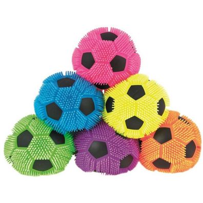 Pufferball Fußball, Quetschball, Stressball ca. 15 cm Neu