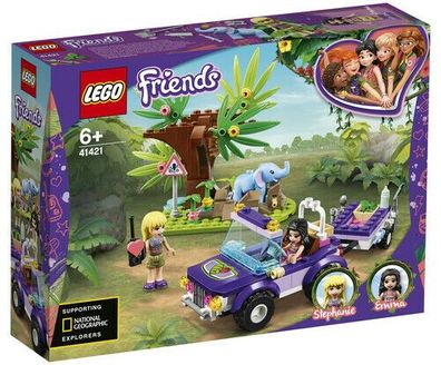 LEGO 41421 Friends Rettung des Elefantenbabys mit Transporter Emma Auto Neu