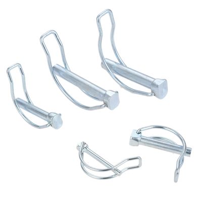 5/4 / 2pcs Schnellverschluss Anhänger Anhängerkupplung Sicherheitsnadel Fahrrad