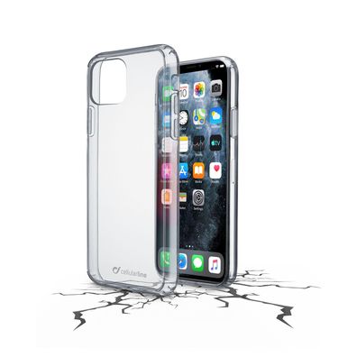 Cellularline Hardcase Apple iPhone 11 Pro Handyhülle Tasche Klar NEU