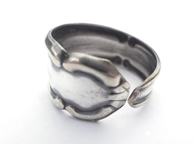 Unikat Ring aus antiken Löffel Gabel hergestellt Miniblings Antik Upcycling 111
