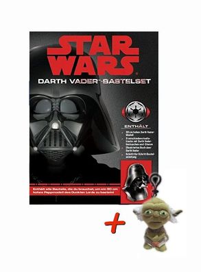 Star Wars - Darth Vader Bastelset + Yoda Plüschanhänger mit Sound basteln Modell