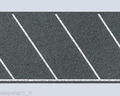 Faller 170634, H0 Parkplatzfolie diagonal (selbstklebend), Miniaturwelten 1:87