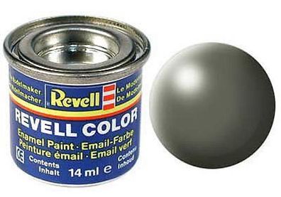 Revell EMAIL Color Farbe 14 ml, 32362 schilfgrün, seidenmatt RAL 6013
