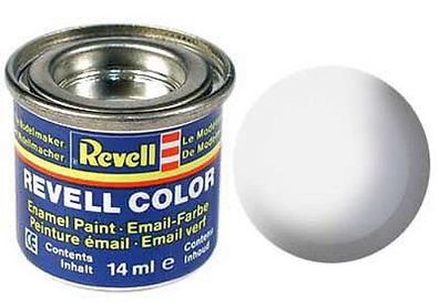 Revell EMAIL Color Farbe 14 ml, 32301 weiß, seidenmatt RAL 9010
