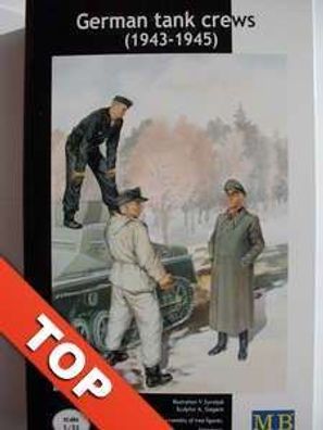 WWII Deutsche Panzerbesatzung Master Box Figuren 1:35, Art. Nr. MB3508