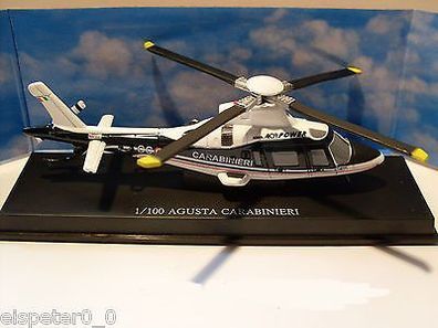 Agusta A109 , Carabinieri, NewRay Helicopter 1:100, Neu