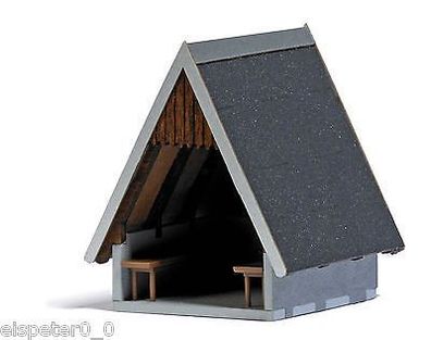 Busch 1560, Schutzhütte, H0 Modellwelten Bausatz 1:87