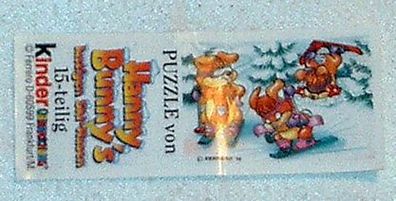 Puzzle Hanny Bunny`s Beipackzettel