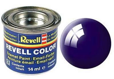 Revell EMAIL Color Farbe 14 ml, 32154 nachtblau, glänzend RAL 5022