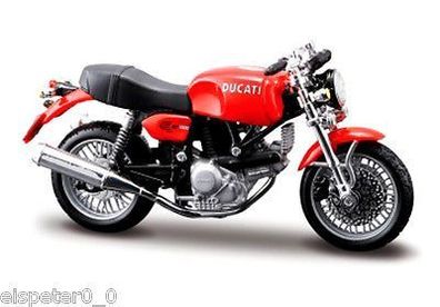 Ducati GT 1000 rot, Maisto Motorrad Modell 1:18, OVP, Neu