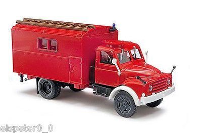 Busch 50801, Hanomag AL 28 »Feuerwehr Hamburg«, H0 Auto Modell 1:87