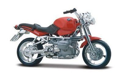 BMW R1100R rot, Maisto Motorrad Modell 1:18, Neu, OVP