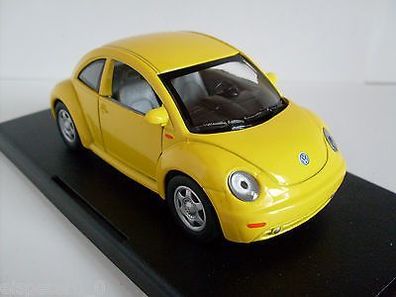 Volkswagen New Beetle gelb, Sunnyside Collection Auto Modell 1:32