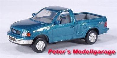 Ford F-150 XLT Pick Up blaugrün(1998), Yat Ming 1:43, Neu