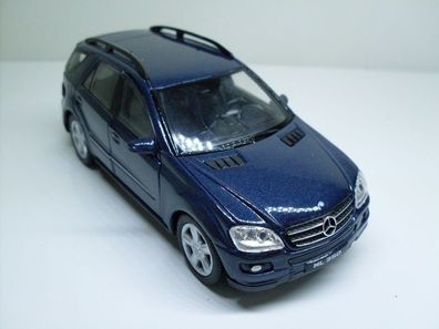 Mercedes Benz ML350 blau, Welly Auto Modell ca. 1:35-1:38, Neu, OVP
