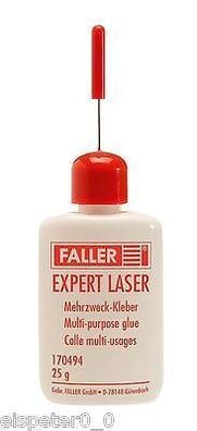 EXPERT Lasercut, 25 g, Faller Modellkleber, Art. 170494, Neu, OVP