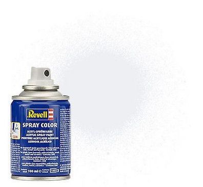 Revell Spray Color Farbe 100 ml, 34301 weiß seidenmatt