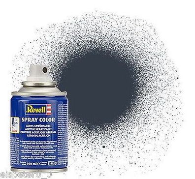 Revell Spray Color Farbe 100 ml, 34178 panzergrau matt