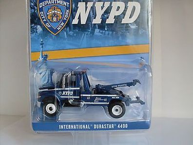 International Durastar 4400 NYPD, Greenlight 1:64 limited Edition, Neu, OVP