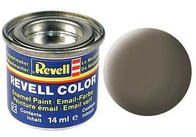 Revell EMAIL Color Farbe 14 ml, 32186 khakibraun, matt RAL 7008