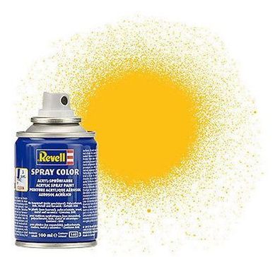 Revell Spray Color Farbe 100 ml, 34115 gelb matt