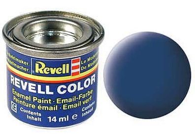 Revell EMAIL Color Farbe 14 ml, 32156 blau, matt RAL 5000