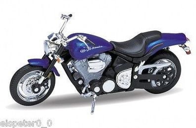 Yamaha Road Star Warrior, Welly Motorrad Modell 1:18, Neu, OVP